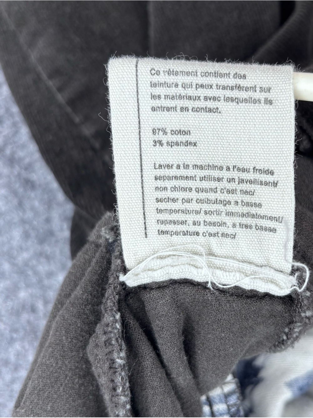 Anthropologie Pilcro The Icon Retro Gray Soft Corduroy Flare Leg Pants Women’s 4 - Picture 7 of 13